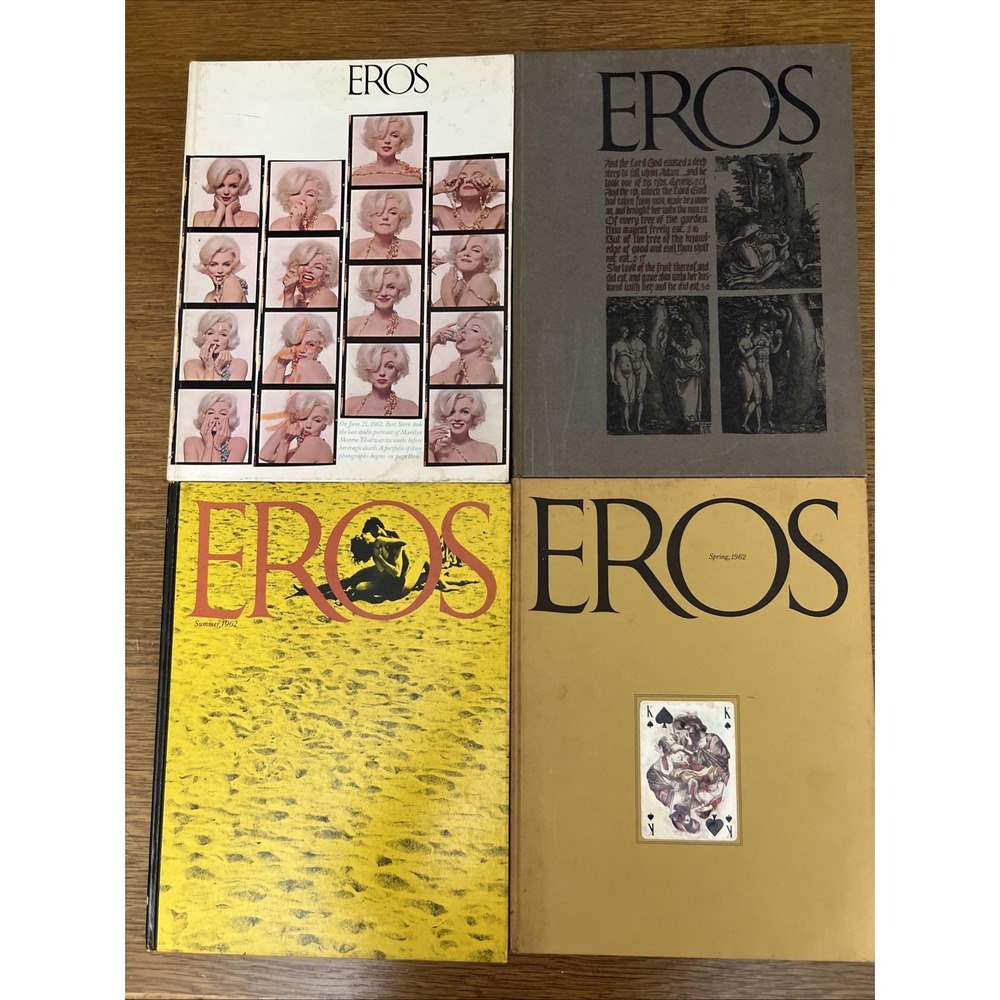 EROS 1962 Volume One, Numbers One, Two, Three and Four